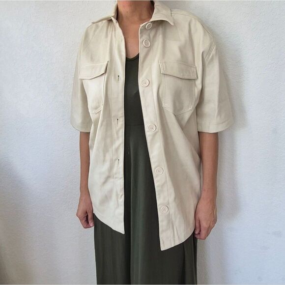 7 for all Mankind, Faux leather, Shacket - Picture 6 of 12